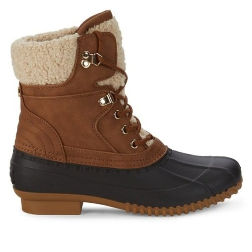 Tommy Hilfiger Rainah Faux Fur-Lined Water-Resistant Boots